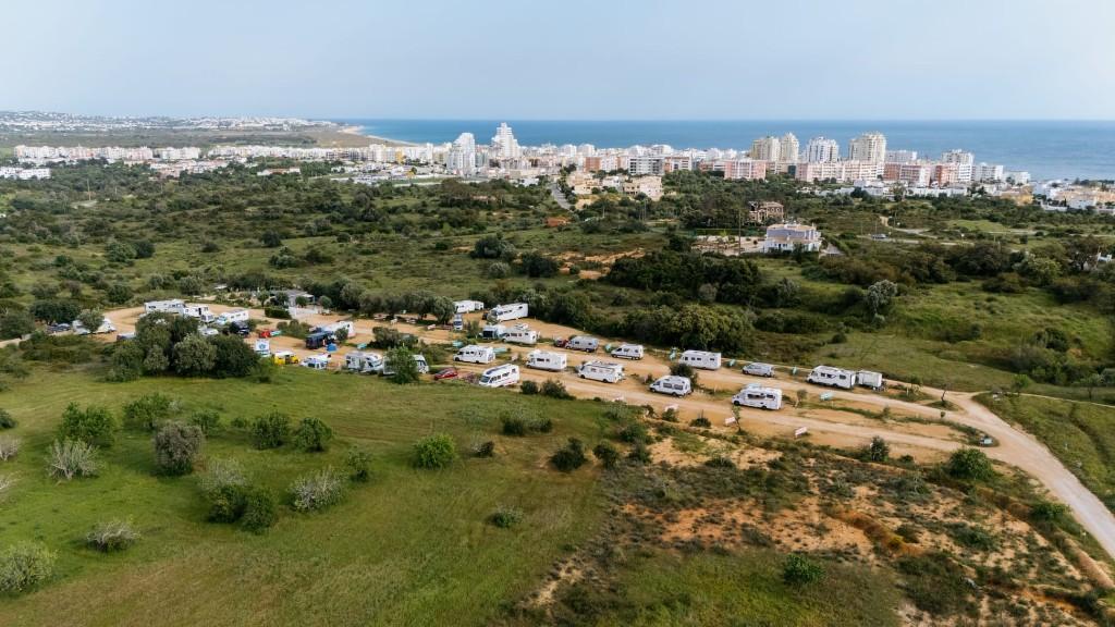 Algarve Camping Car Park — vista aérea do parque